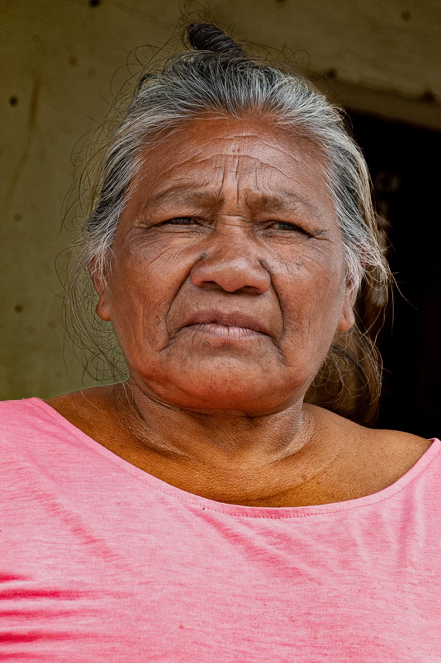 Una anciana Pilagá.